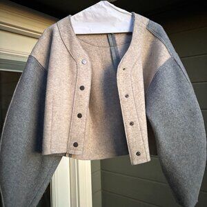 Proche Bomber Jacket Felted Wool (S)